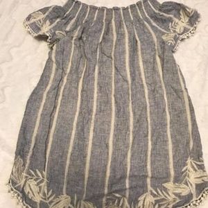 Over the shoulder dress